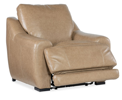 MS - Wayward Power Recliner With Power Headrest - Brown