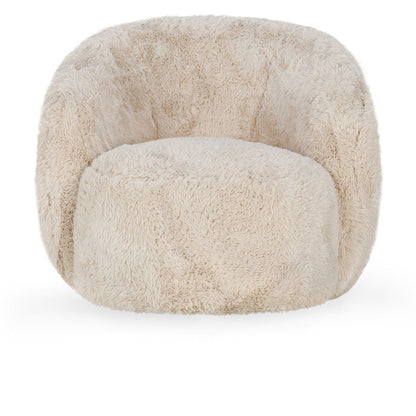 Adley - Plush Swivel Accent Chair