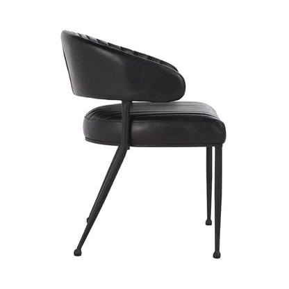 Umbria - Dining Chair - Midnight Raven