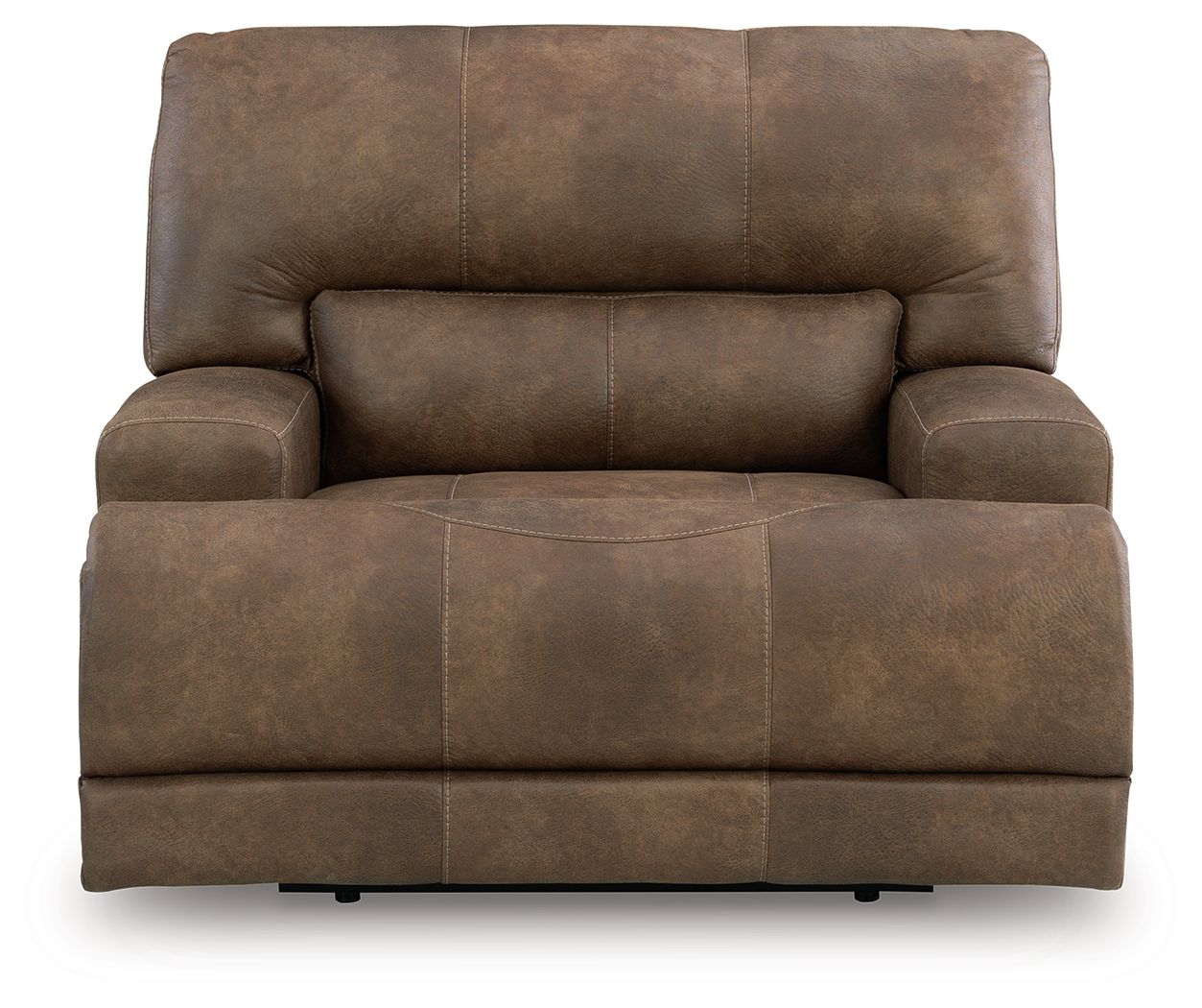 Beckley Place - Power Recliner With Adjustable Headrest - Earth