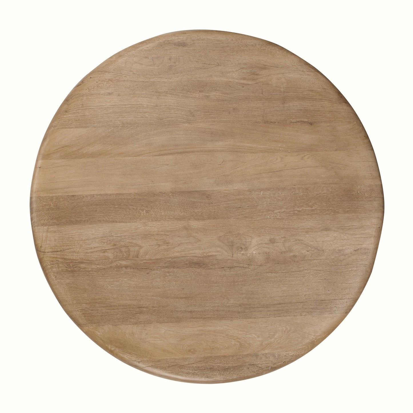 Ilaria - Reclaimed Wood Round Coffee Table - Sand Washed