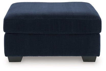 SimpleJoy - Oversized Accent Ottoman - Navy