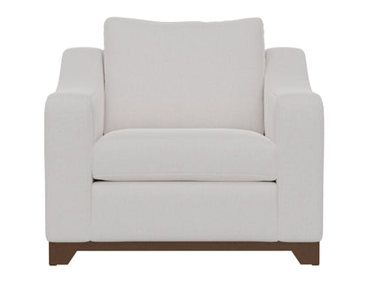 Natural Parota - Armchair - Mink Withe