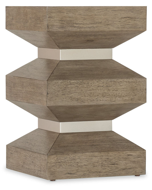 Sonnet - Square End Table - Dark Gray