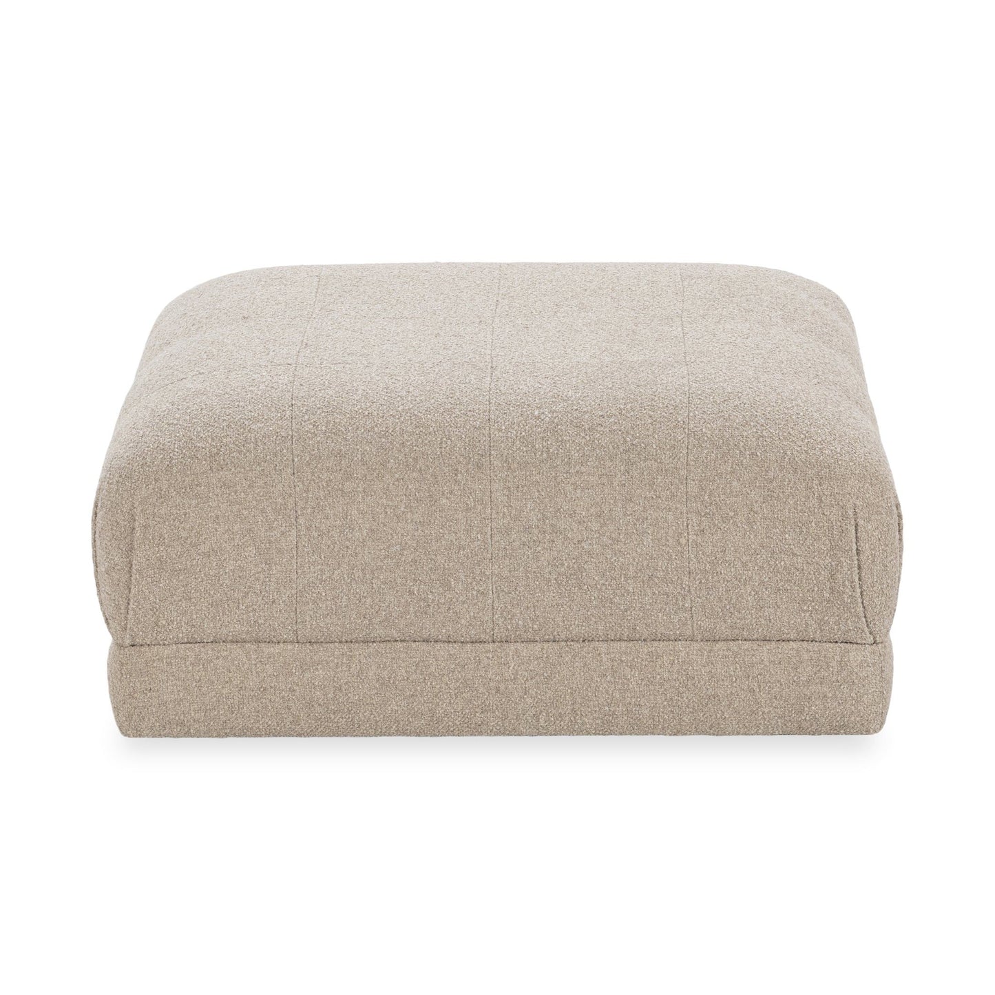 Adalynne - Upholstered Square Ottoman - Buttermilk