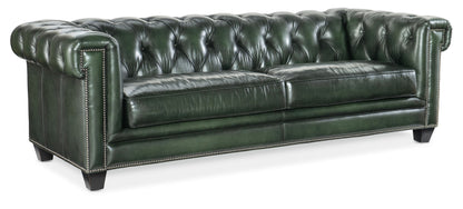 SS - Charleston Tufted Sofa - Dark Green