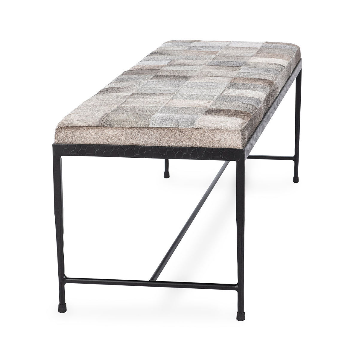 Achen - Hide 60" Bench