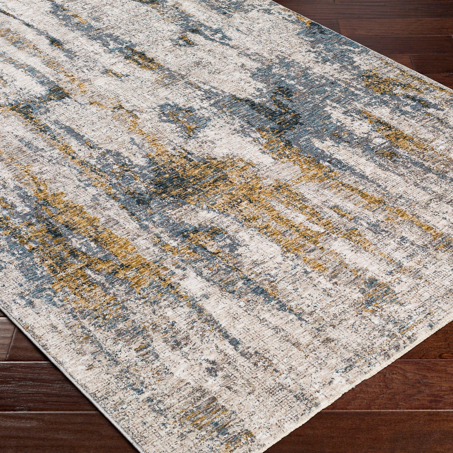 Ladoga - Modern 8 X 10 Rug - Pearl Silver