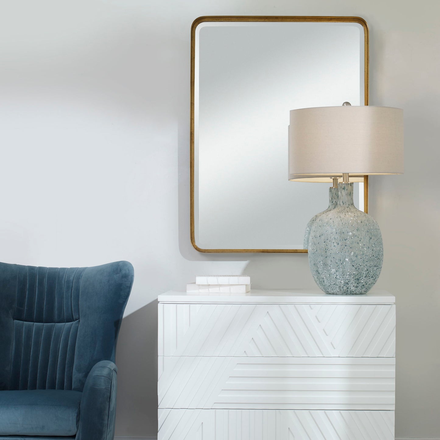 Crofton - Large Mirror - Gold