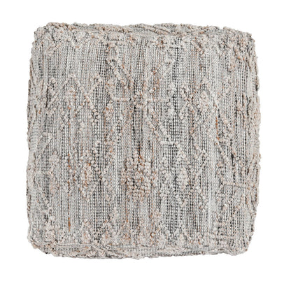 Tundra - Pouf - Gray Multi