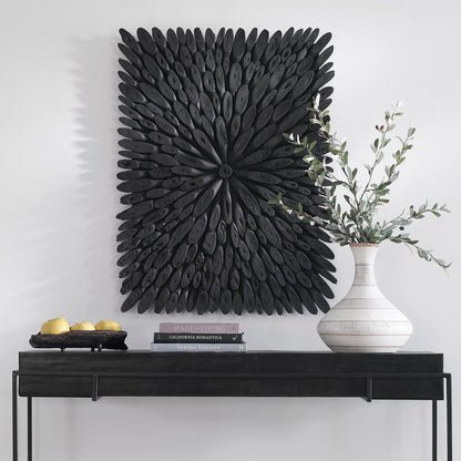 Bahama Wood - Wood Wall Decor - Black