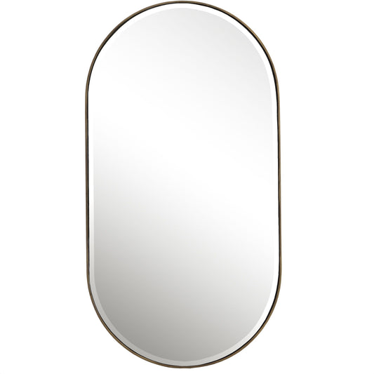 Lago - Oval Gold Mirror