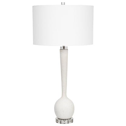 Kently - Marble Table Lamp - White