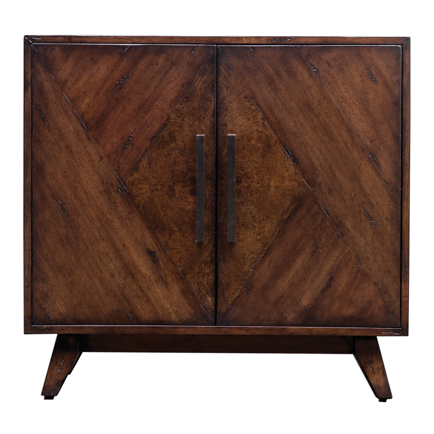 Liri - Mid-Century Accent Cabinet - Dark Brown