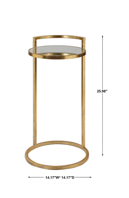 Cailin - Accent Table - Gold