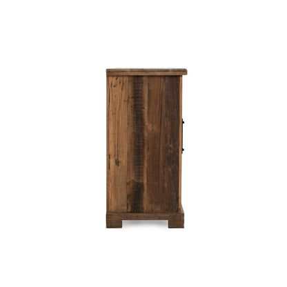 Zion - Wood 4 Door Cabinet - Natural