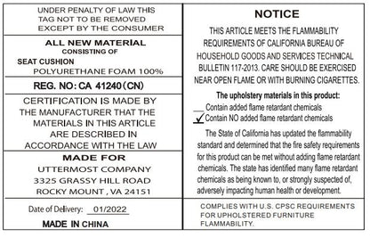 Avila - Ottoman - Light Gray