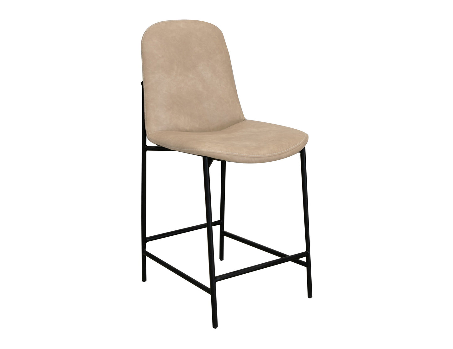 America - 30" Upholstered Barstool - Oyster