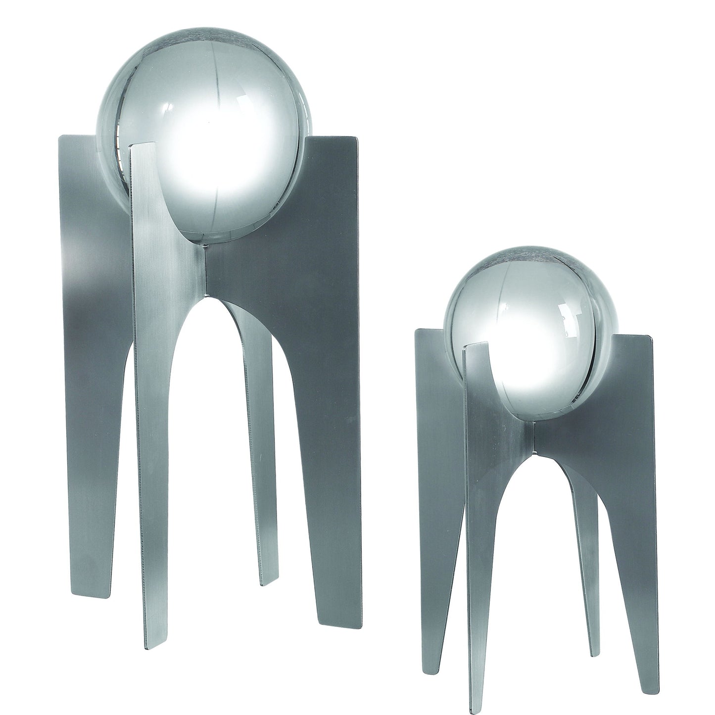 Ellianna - Sculpture (Set of 2) - Silver