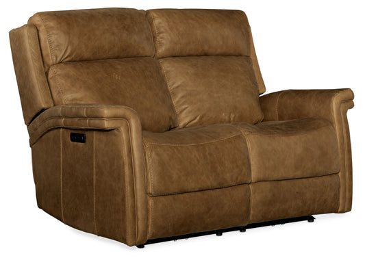 Poise - Power Recliner Loveseat With Power Headrest