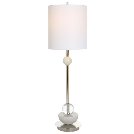 Exposition - Nickel Buffet Lamp