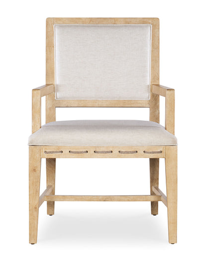 Retreat - Cane Back Arm Chair (Set of 2) - Beige