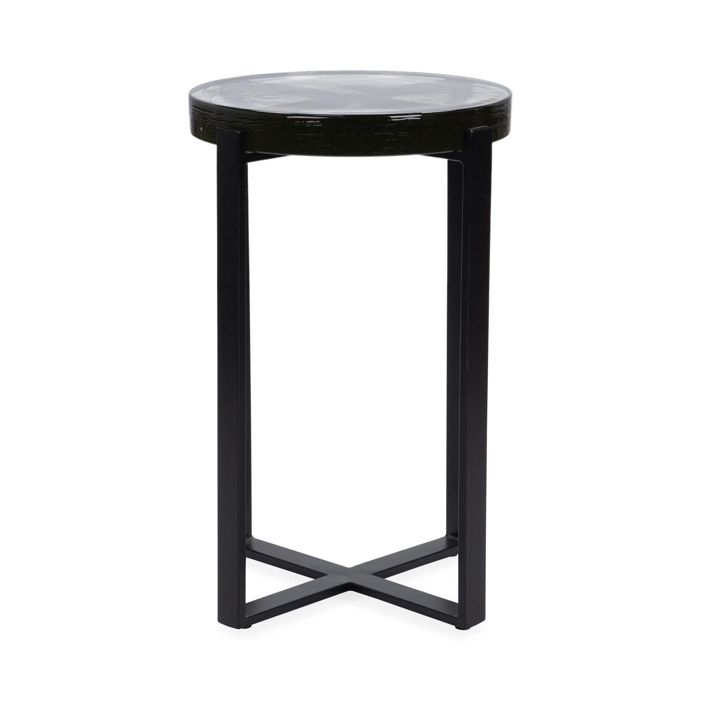 Gallie - Round Accent Table - Black
