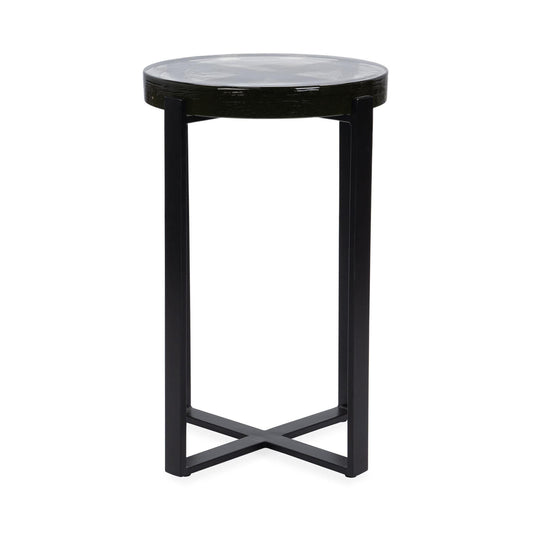Gallie - Round Accent Table - Black