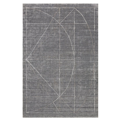 Costilla - Modern 6 X 9 Rug - Gray