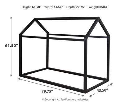 Flannibrook - House Bed Frame