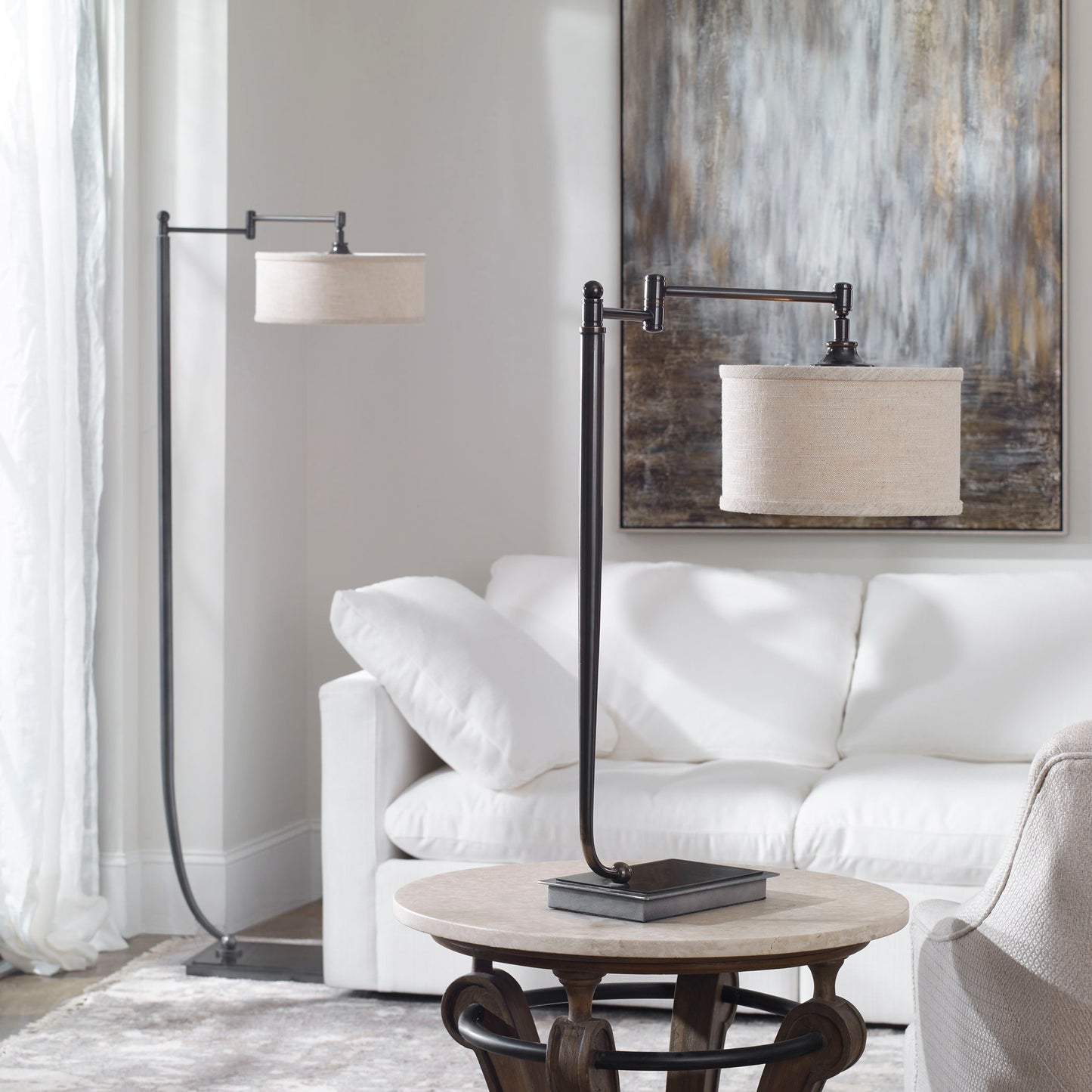 Lamine - Floor Lamp - Dark Bronze