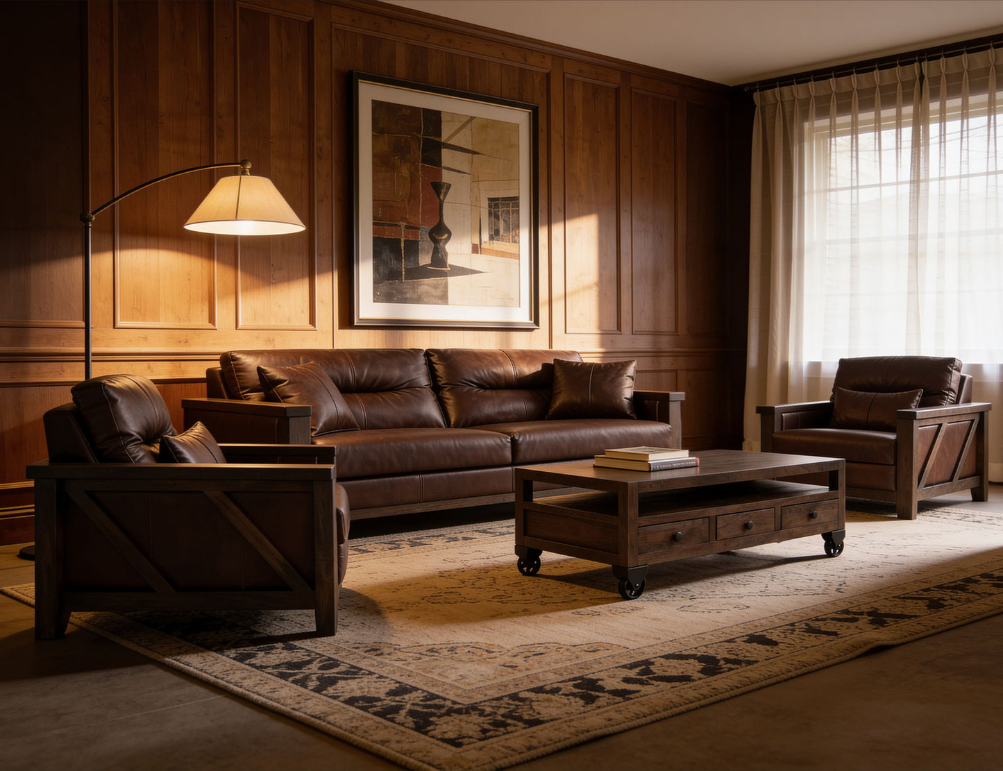 Walnut - Sofa