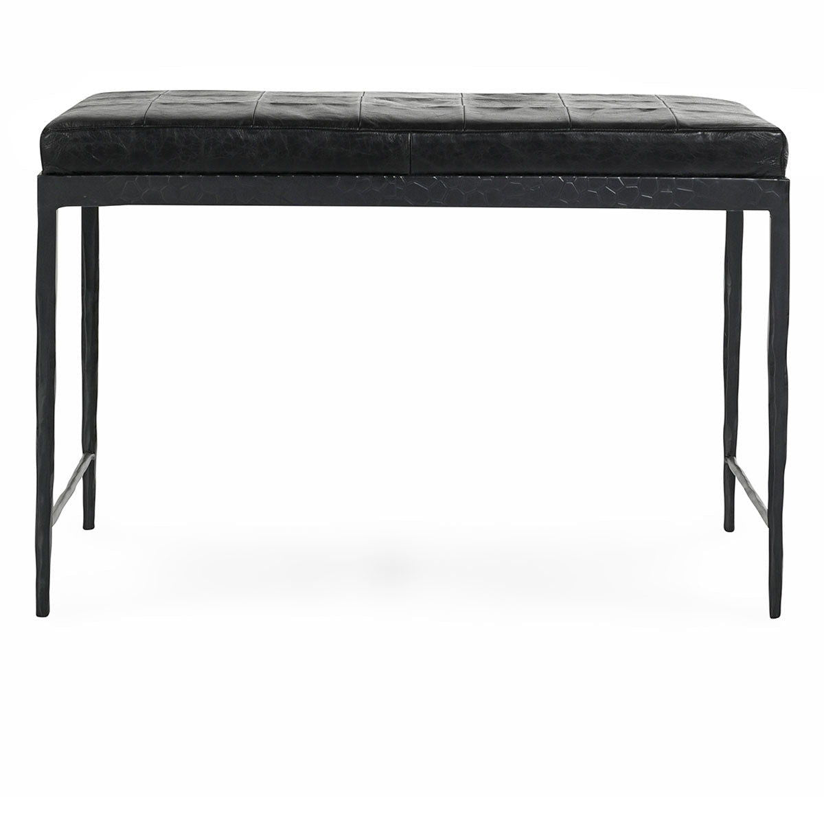 Malo - 28" Leather Bench