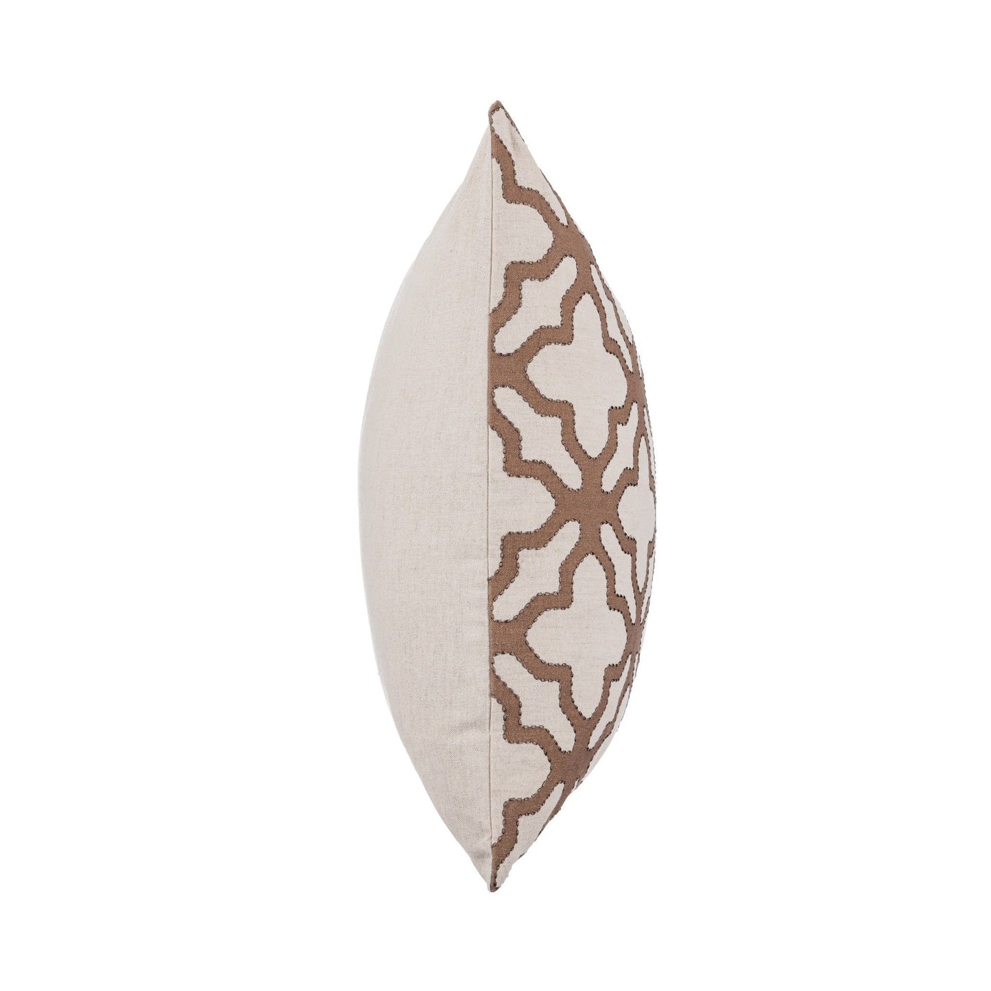 Mullan - 22" x 22" LN Pillow - Frothed Brown