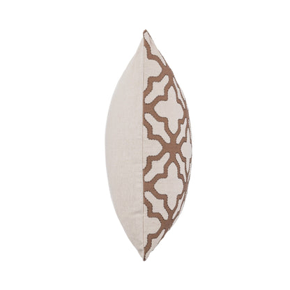 Mullan - 22" x 22" LN Pillow - Frothed Brown