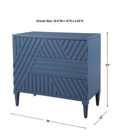 Colby - Drawer Chest - Blue
