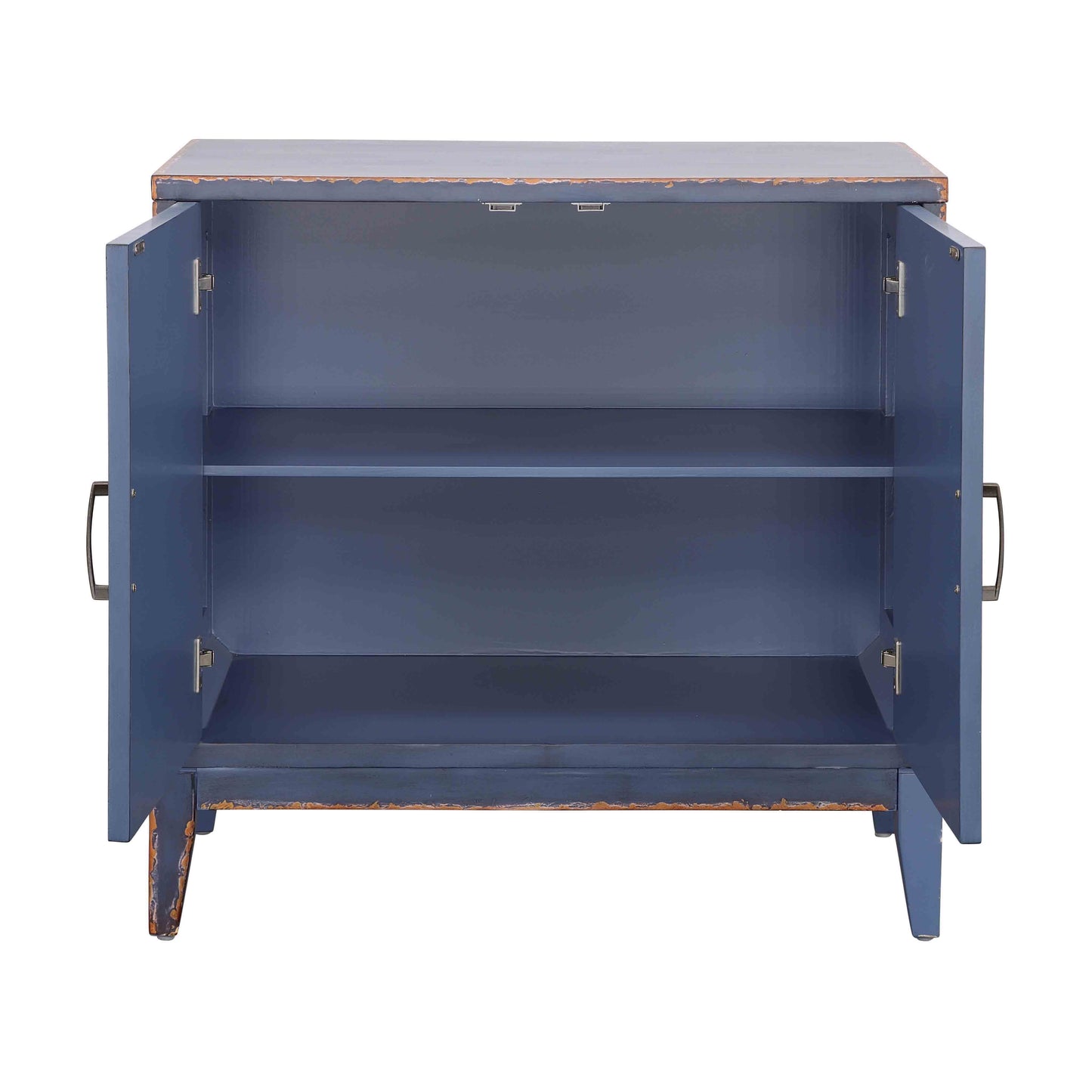 Levy - Two Door Cabinet - Blue