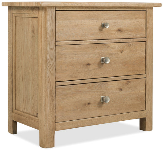 Driftwood - Three-Drawer Nightstand