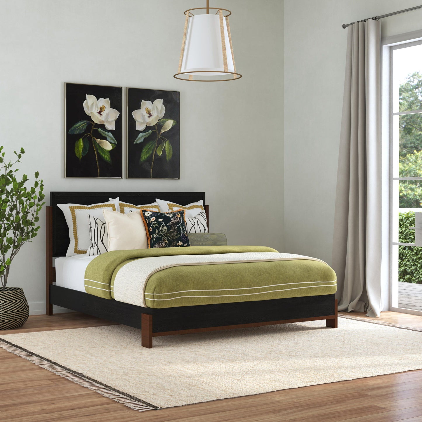 Waterfall - Panel Bed