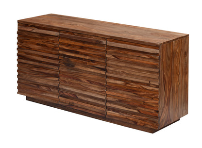 Ketchum - Three Door Credenza - Nut Brown