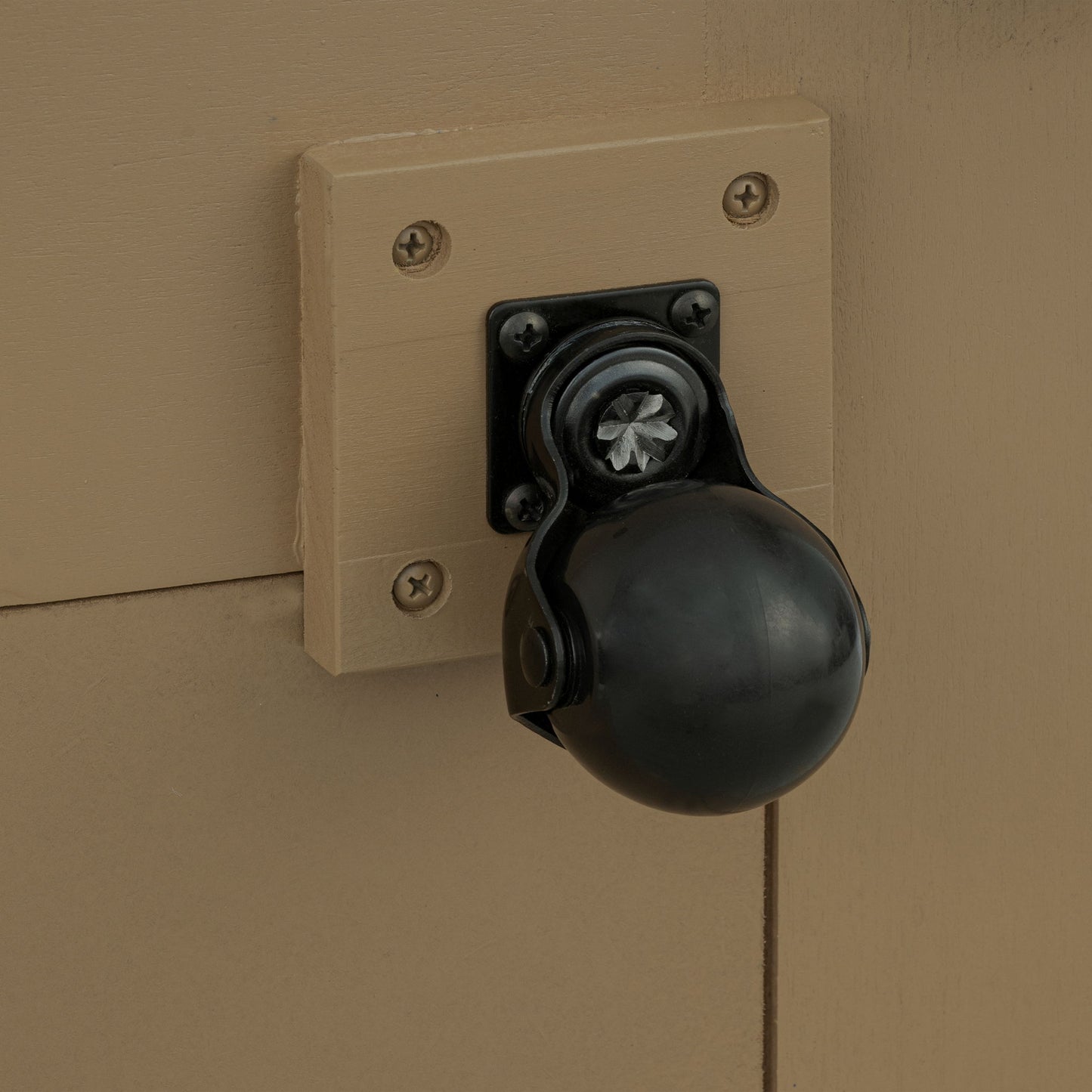 Reed - Square Coffee Table With Casters - Driftwood Oak