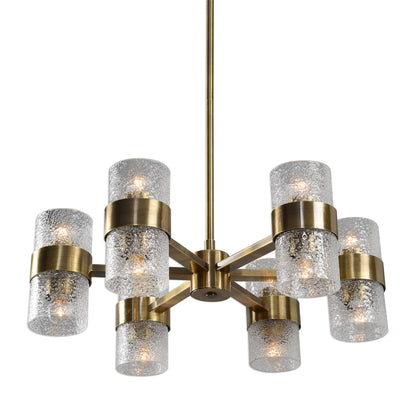 Marinot - 12 Light Chandelier - Gold