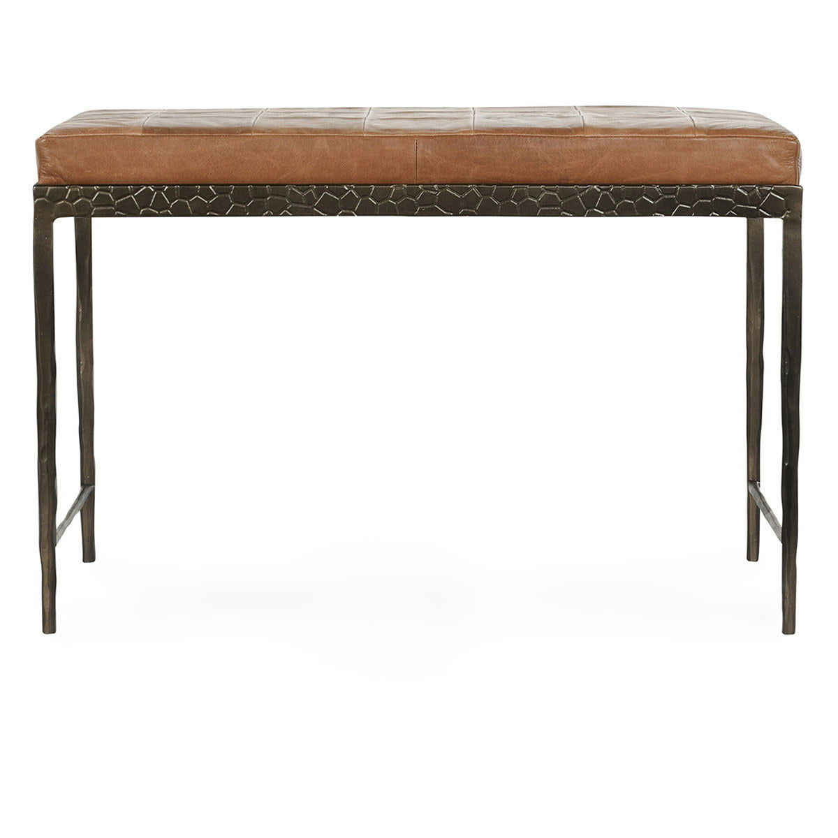 Malo - 28" Leather Bench