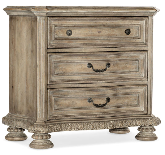 Castella - 3-Drawer Nightstand