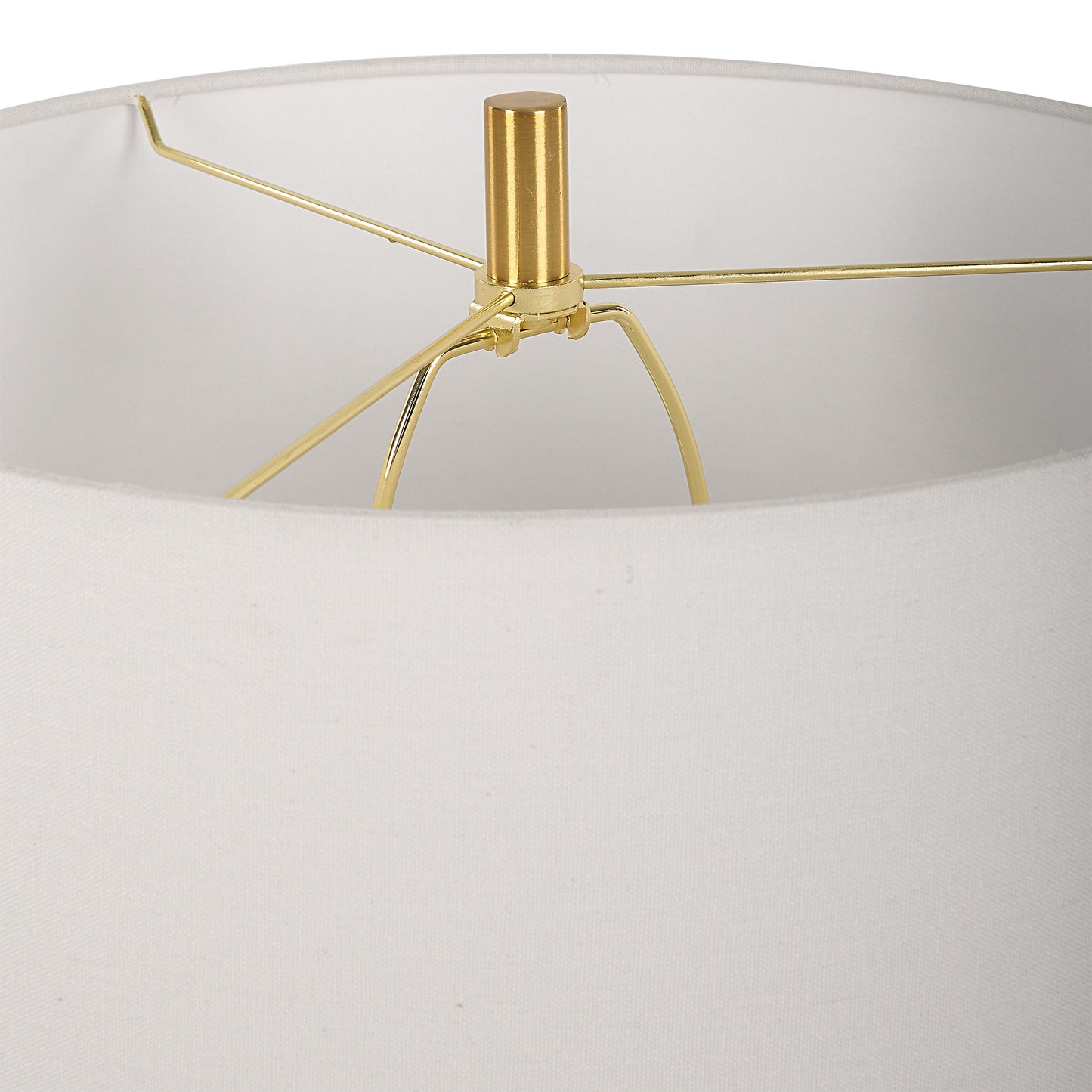 Three Rings - Contemporary Table Lamp - Beige