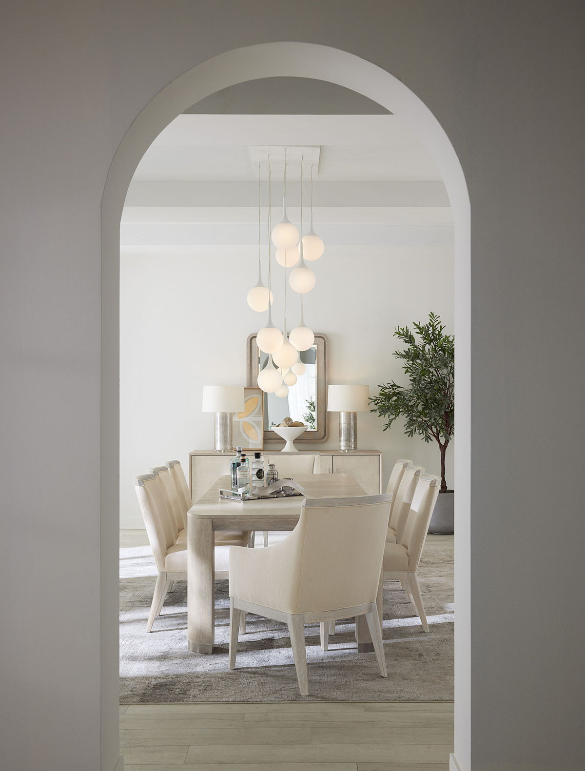Modern Mood - Leg Dining Table With 1-24in Leaf