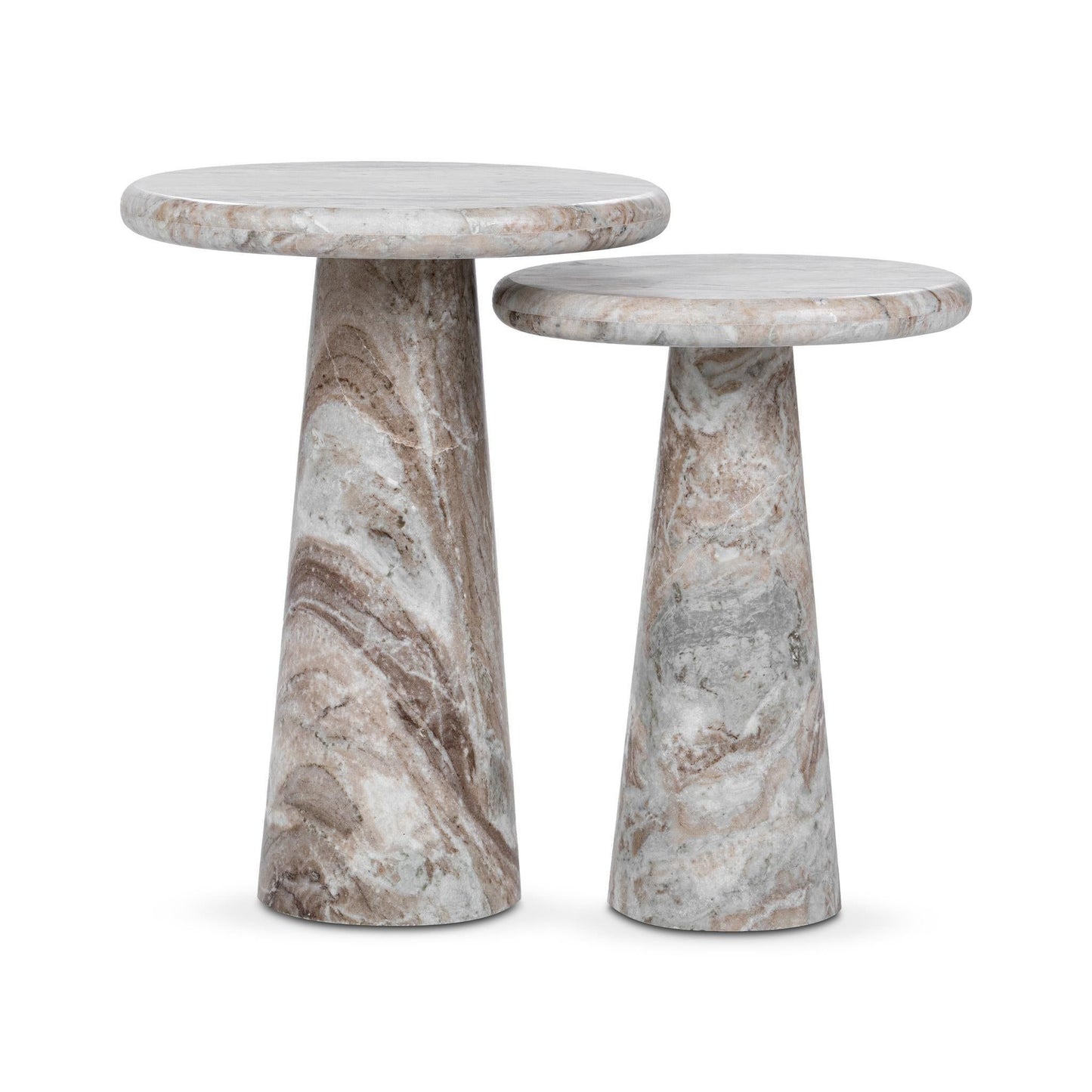 Huxley - Marble Round Accent Table