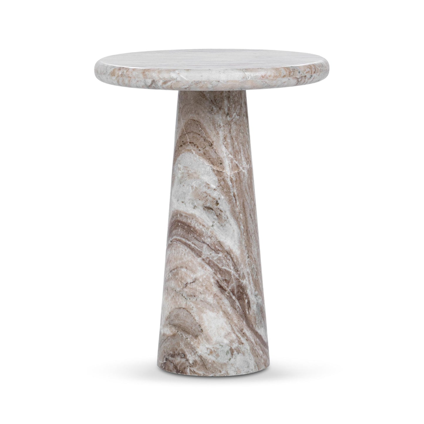 Huxley - Marble Round Accent Table
