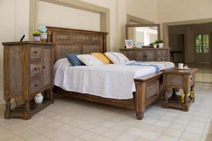 Stone - Panel Bed