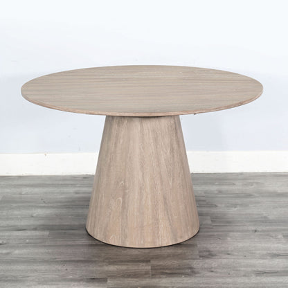 Round Dining Table - Wheat